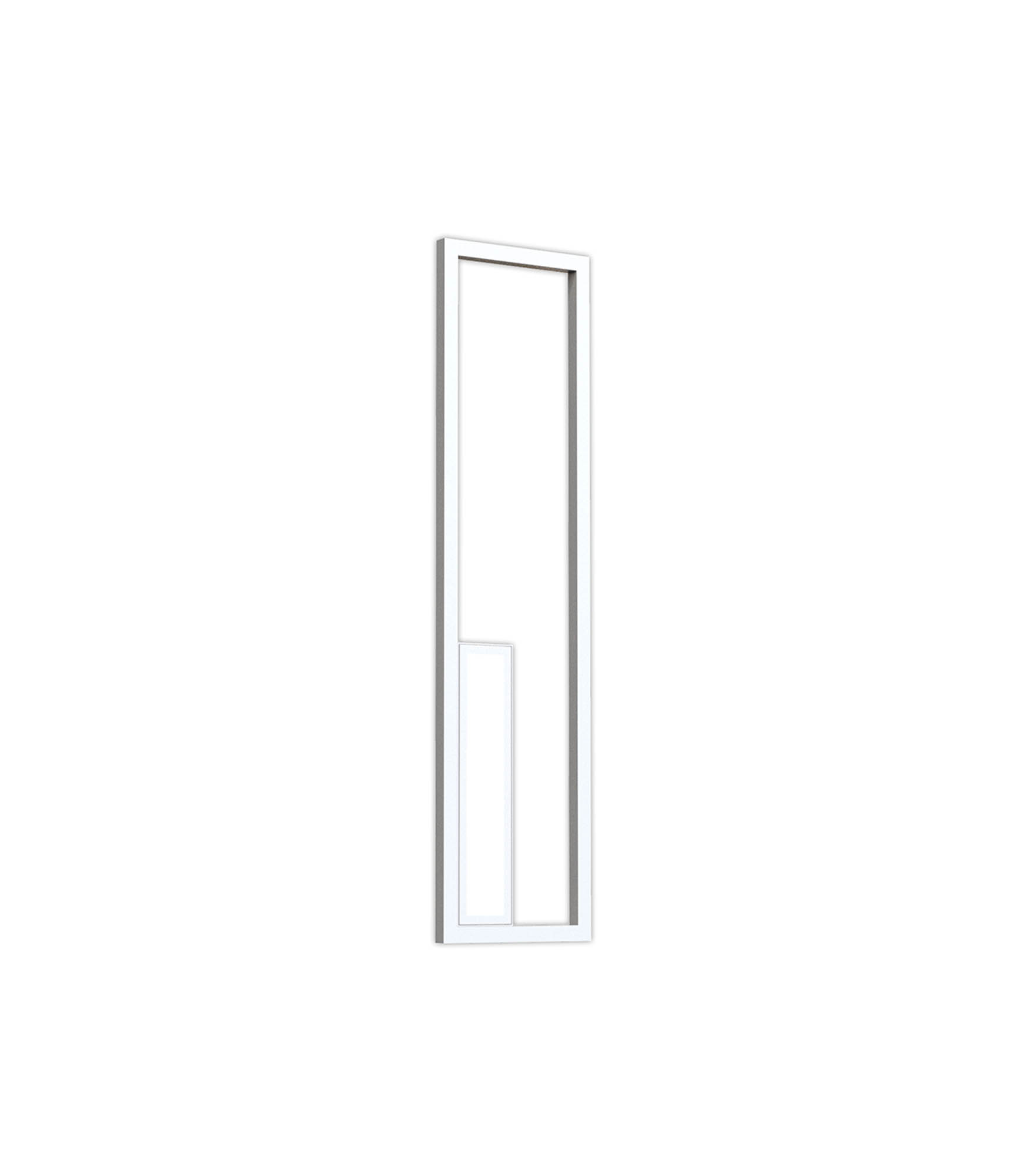 Boutique White Wall Lights Mantra Flush Wall Lights